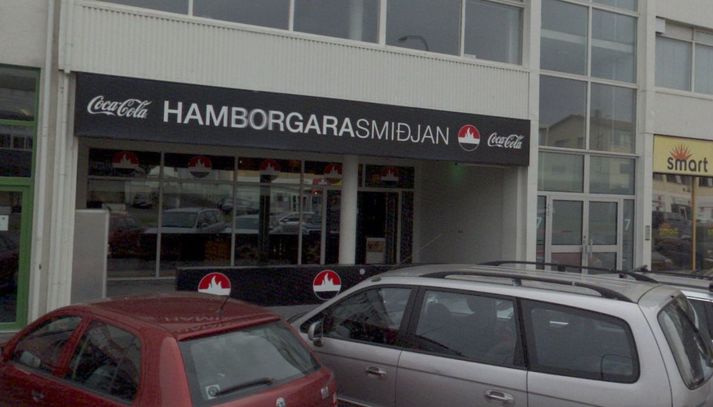 Hamborgarasmiðjan var síðast til húsa að Grensásvegi.