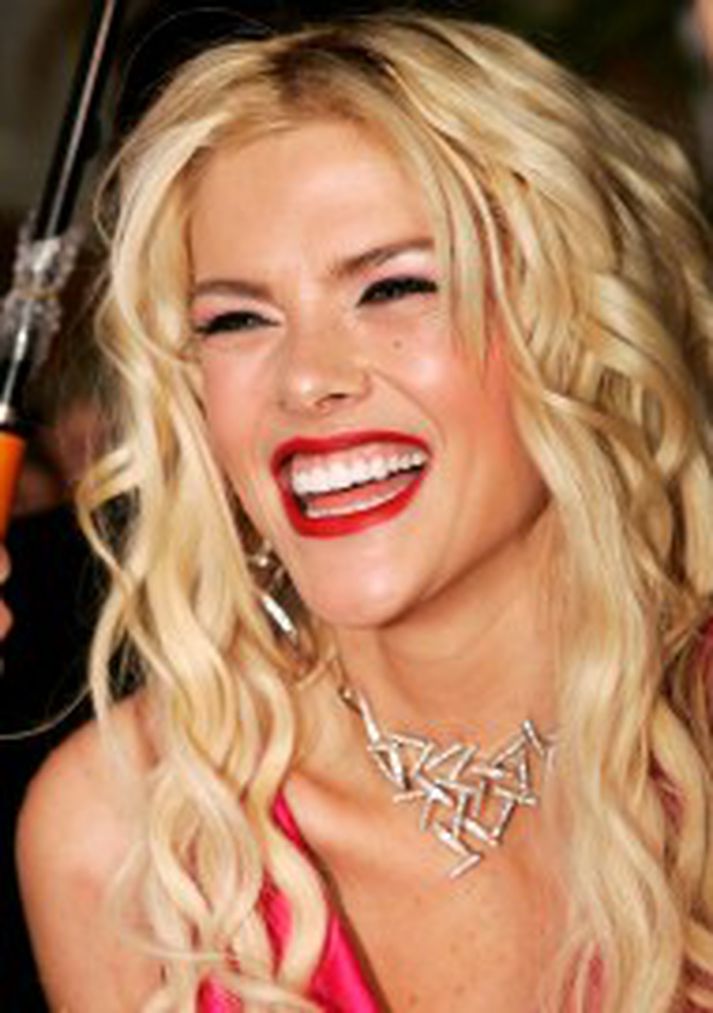 Anna Nicole Smith var sannarlega falleg kona