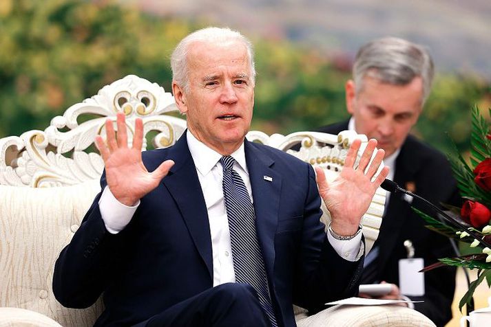 Joe Biden í Kína.