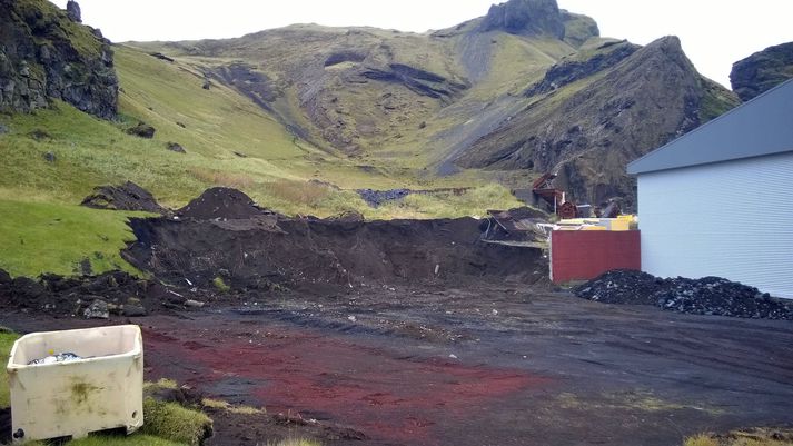 Sjóvarmadælustöðin verður á þessum stað á hafnarsvæðinu í Eyjum.