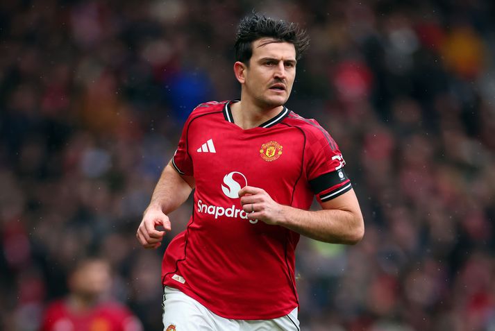 Harry Maguire í leik með Manchester United
