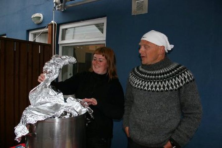 Það var glatt á hjalla í Súpupartýinu.