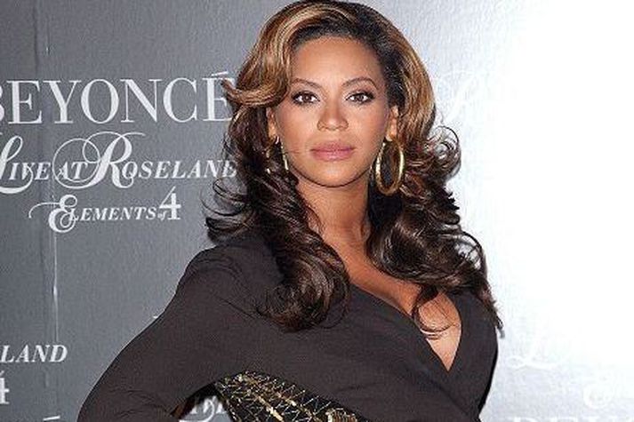 Beyoncé var kasólétt á gamlársdag í Brooklyn.
