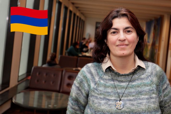 Yevgenya Jenny Paturyan, aðstoðarprófessor við stjórnmálafræðideild Ameríska háskólans í Armeníu, hélt á dögunum erindi um Flauelsbyltinguna í Armeníu í Háskóla Íslands.