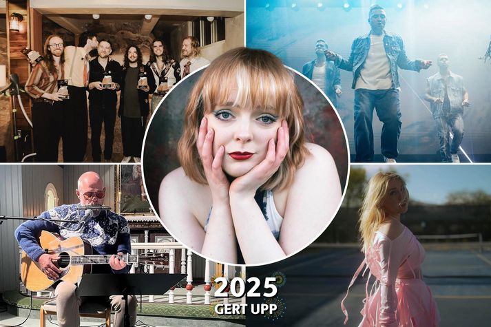 Þessir tónlistarmenn stóðu upp úr á Bylgjunni 2025.