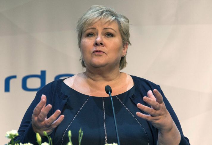 Erna Solberg, forsætisráðherra Noregs.