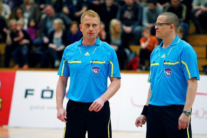Anton og Jónas verða í eldlínunni í Kolding í dag.
