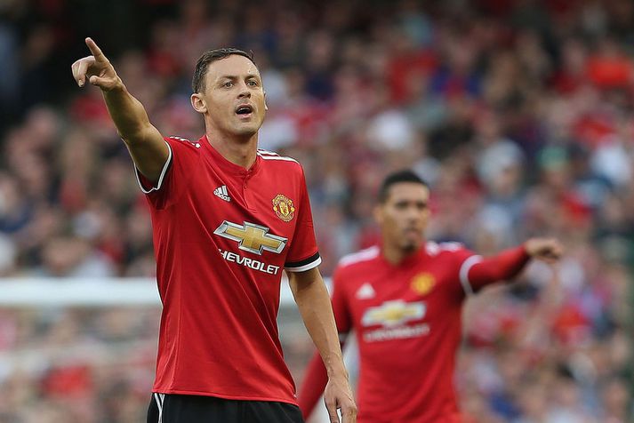 Nemanja Matic er strax farinn að skipa fyrir hjá United.