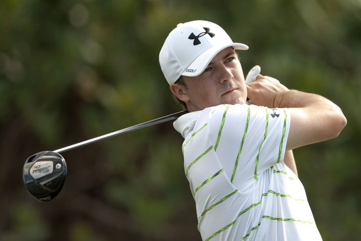 Jordan Spieth er einn af nýliðunum á Masters í ár. Hann er talinn einn af efnilegustu kylfingum heims.