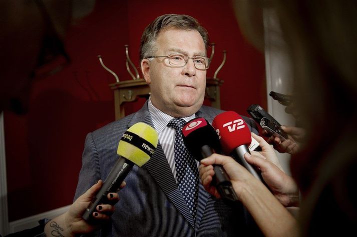 Hinn 75 ára Claus Hjort Fredriksen var varnarmálaráðherra Danmerkur á árunum 2016 til 2019.