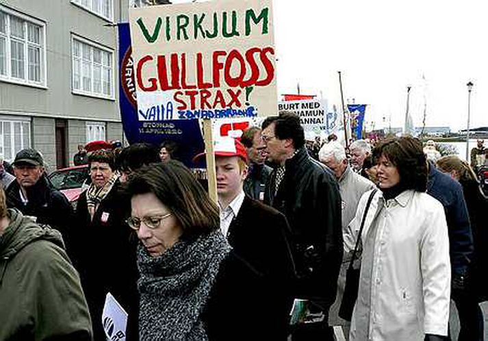 Frá 1. maí göngu 2005.
