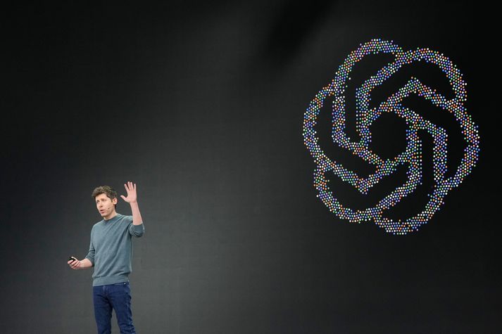 Sam Altman er forstjóri OpenAI.