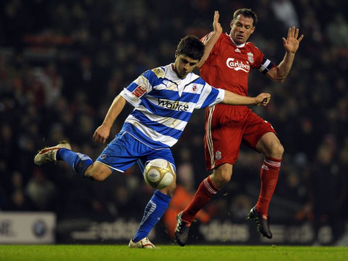 Shane Long var hetja Reading í kvöld