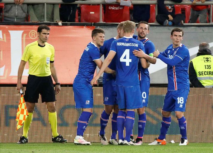 Íslenska liðið mætir því portúgalska í sínum fyrsta leik á stórmóti 14. júní næstkomandi.