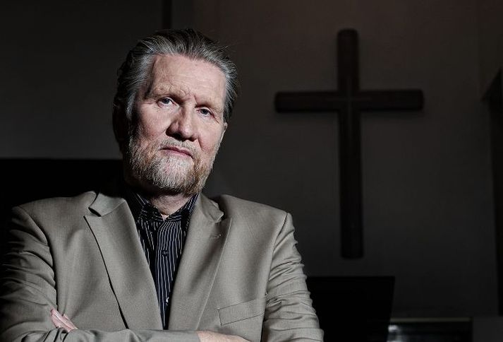 Gunnar Þorsteinsson, betur þekktur sem Gunnar í Krossinum, nýtur enn stuðnings meðal söfnuðarins. Fréttablaðið/Anton
