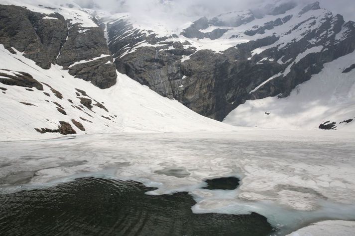 Frá Himalajafjöllum í Uttarkhand á Indlandi. Myndin tengist efni fréttarinnar ekki með beinum hætti.