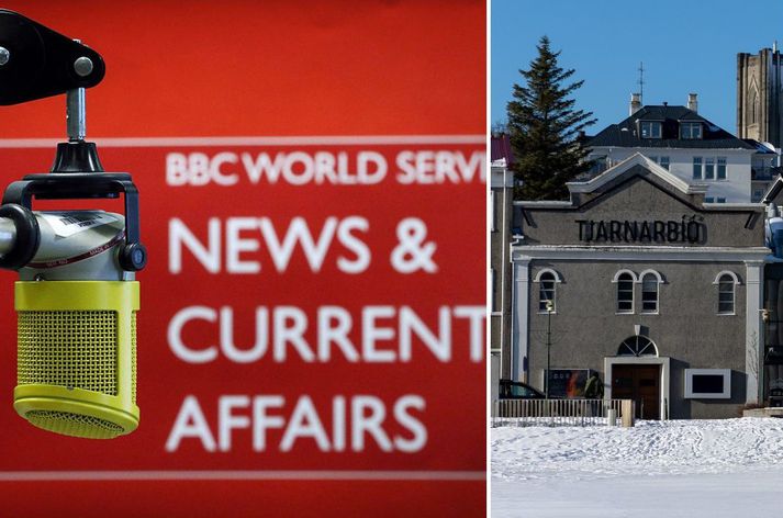 Útvarpsþáttur BBC, World Questions verður tekinn upp í Tjarnarbíói þann 7. febrúar næstkomandi. Myndin er samsett. 