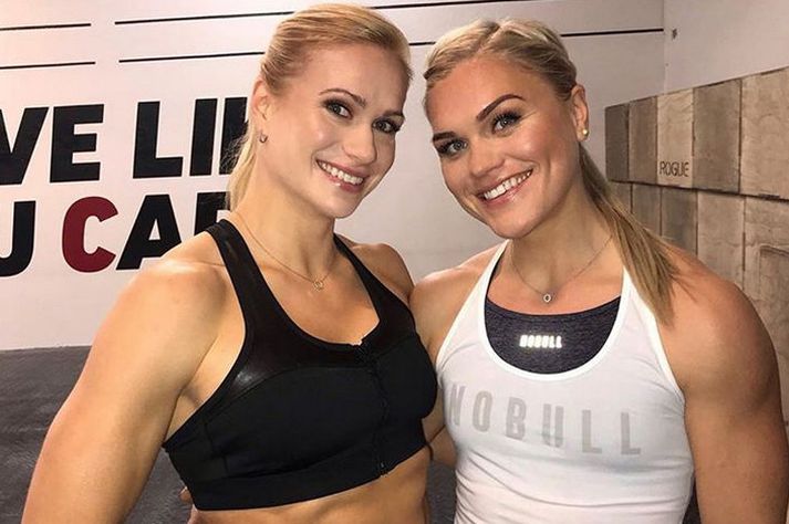 Anníe Mist Þórisdóttir og Katrín Tanja Davíðsdóttir ætluðu ekki að keppa á mótinu en ætluðu báðar að vera á svæðinu og kynna nýjasta samstarfsverkefnið sitt.