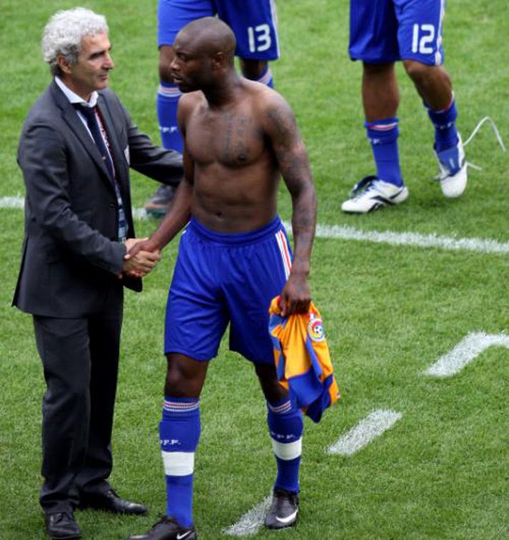 Domenech og William Gallas.
