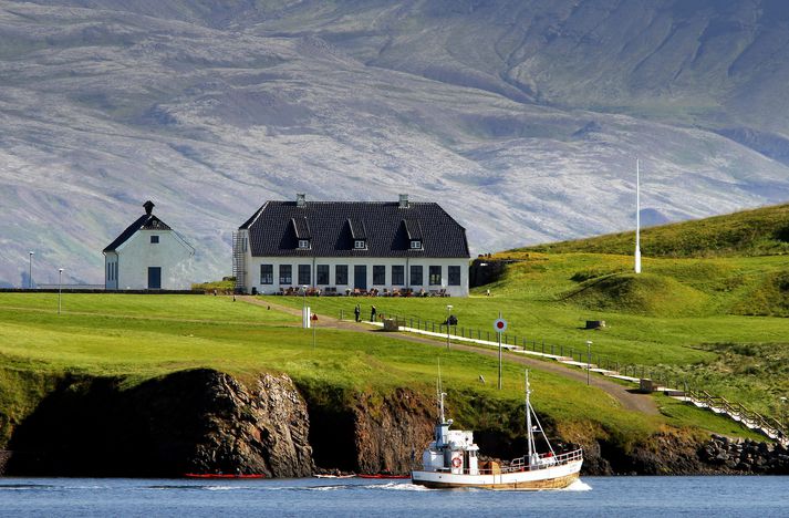 Þetta er fjórða árið í röð sem gangan er haldin í Viðey.