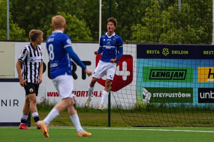 Jakob Byström nýtti tækifærið í byrjunarliðinu frábærlega.