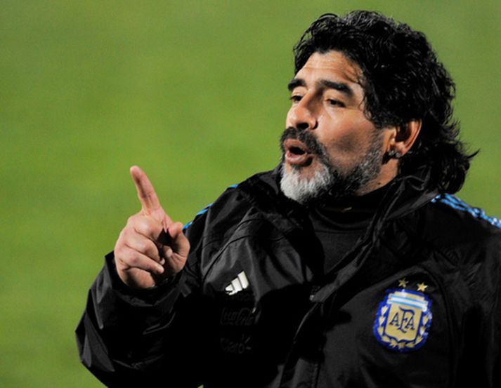 Diego Maradona.