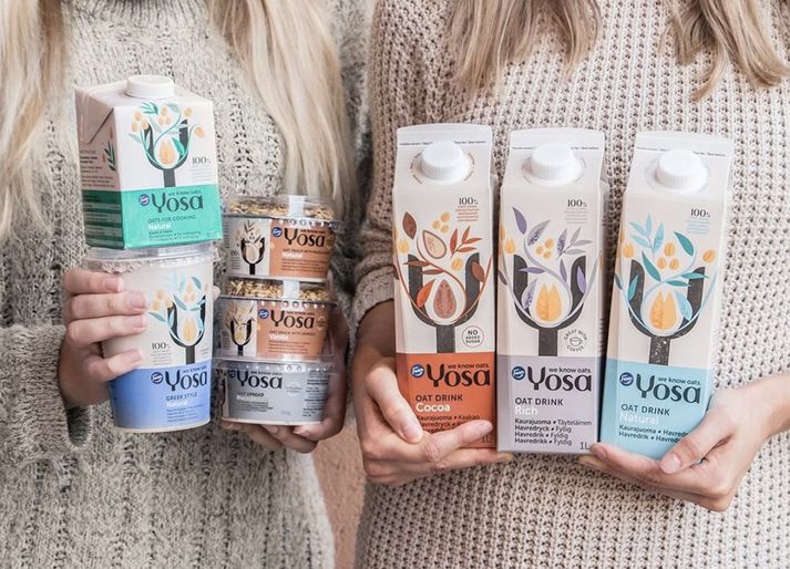 Vörurnar frá Yosa eru vegan. Þær innihalda ekki laktósa, soja eða hnetur og henta þeim sem mjólkuróþol eða ofnæmi.