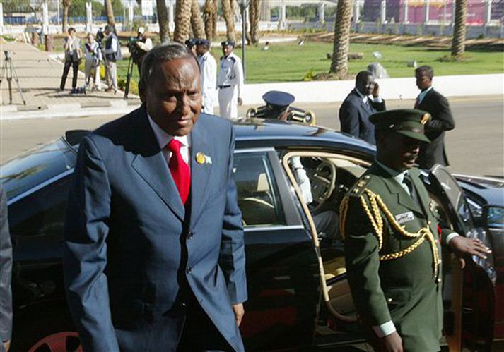 Abdullahi Yusuf Ahmed, forseti Sómalíu.