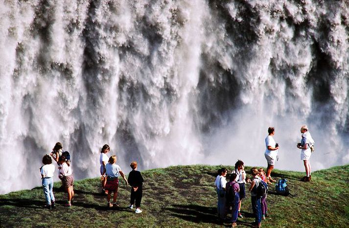 Gönguleiðum í grennd við Dettifoss hefur verið lokað