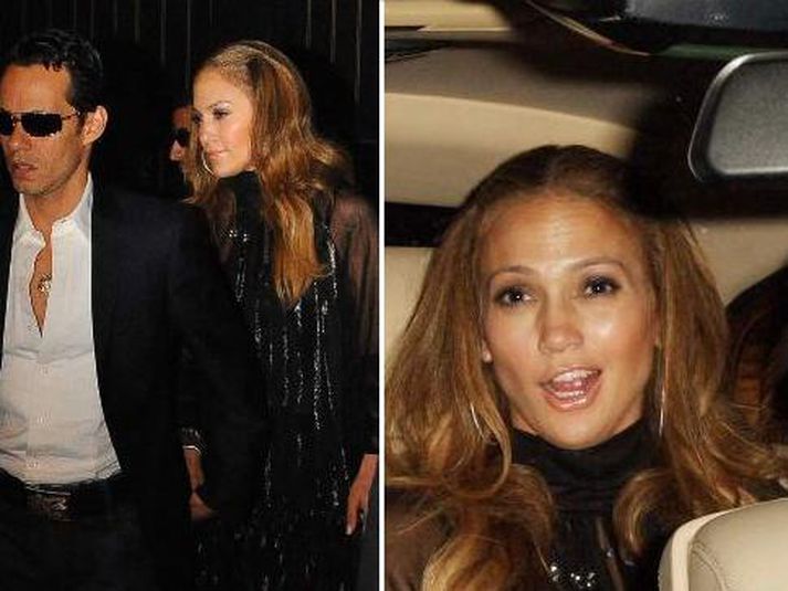 Marc Anthony og Jennifer Lopez