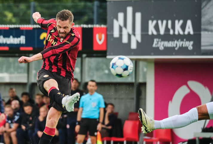 Gylfi Þór Sigurðsson spilar alla leiki hjá Víkingi og lætur það ekki trufla sig að verða 37 ára í næsta mánuði.