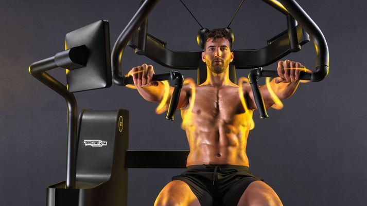 Technogym Biostrength er algjör bylting í styrktarþjálfun og gerir notendum kleift að ná allt að 30% meiri árangri en í hefðbundinni styrktarþjálfun.