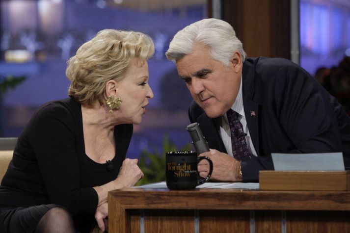 Bette Midler og Jay Leno.