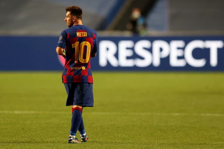 Lionel Messi var bæði með yfir tuttugu mörk og tuttugu stoðsendingar fyrir Barcelona í spænsku deildinni á síðustu leiktíð.