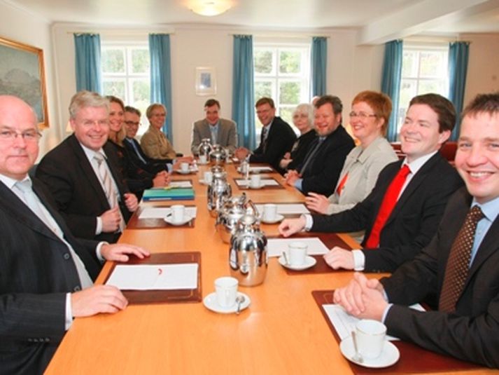 Ráðherrar ríkisstjórnarinnar