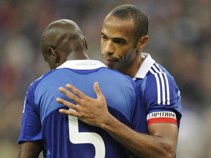 Thierry Henry, fyrirliði franska landsliðsins.