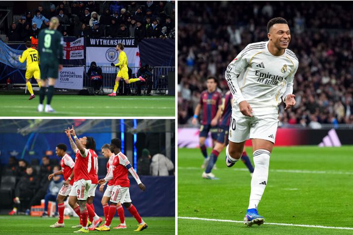 Markaflóðið úr Meistaradeildinni í gærkvöldi má sjá hér fyrir neðan. 