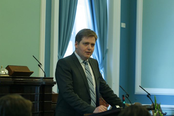 Sigmundur Davíð bíður eftir því að sjá endanlega þingsályktunartillögu um umsókn að ESB. Mynd/ GVA