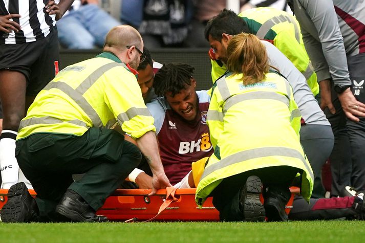 Tyrone Mings var sárkvalinn á laugardaginn