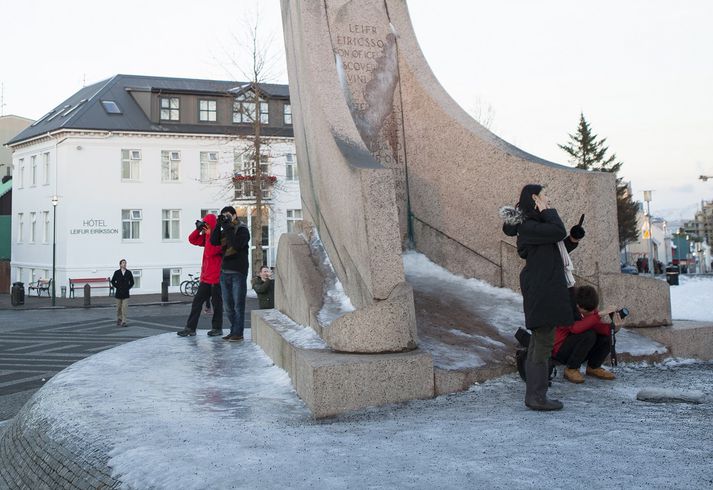 Um 62.700 erlendir ferðamenn fóru frá landinu í janúar síðastliðnum.