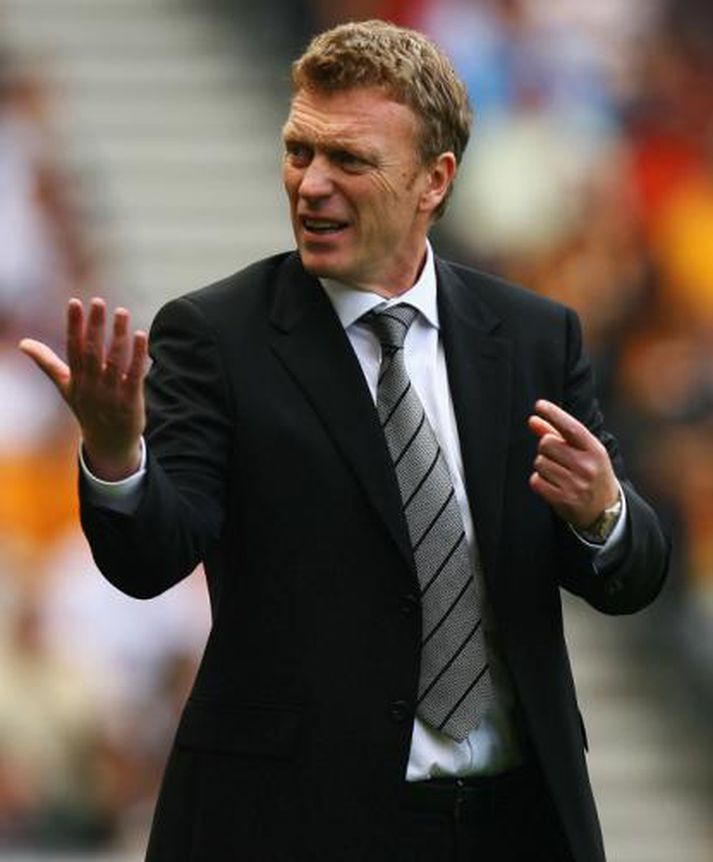 Moyes hefur skrifað undir nýjan fimm ára samning við Everton.