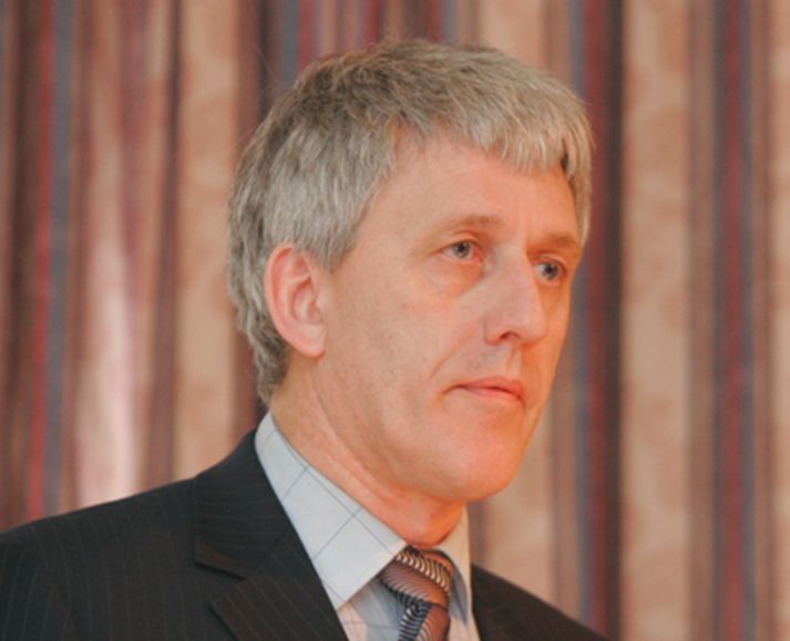 Finnbjörn Hermannsson er formaður Samiðnar. Mynd/ Hörður.