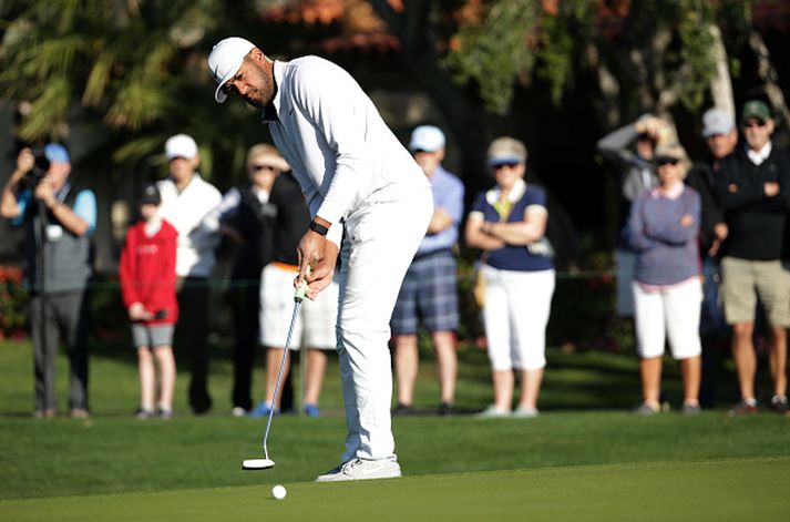 Finau spilaði stórkostlegt golf í gær.