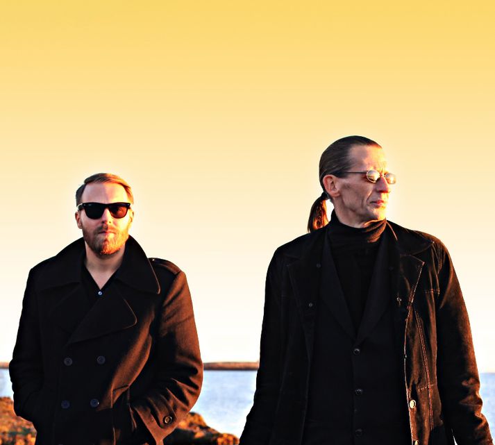 Feðgarnir í Stereo Hypnosis troða upp á laugardagskvöldinu.