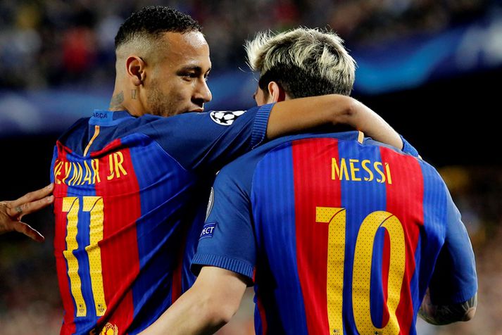 Messi og Neymar voru frábærir saman.