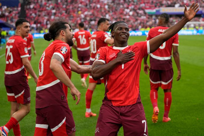 Breel Embolo gulltryggði sigurinn.