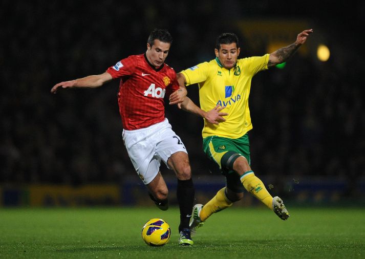 Úr leik liðanna í dag.