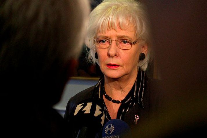 Jóhanna Sigurðardóttir.