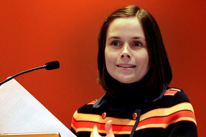 Rætt er um að Katrín Jakobsdóttir, menntmálaráðherra, verði einnig iðnaðarráðherra á meðan nafna hennar Júlíusdóttir er í fæðingarorlofi.