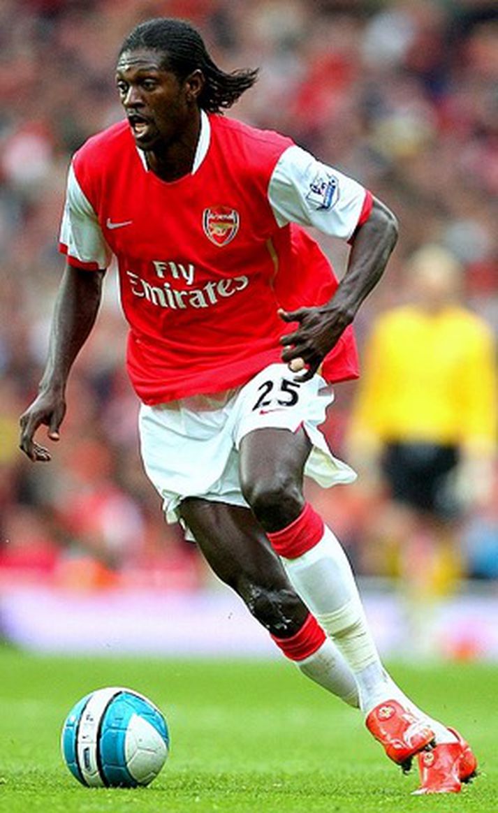 Emmanuel Adebayor, leikmaður Arsenal.